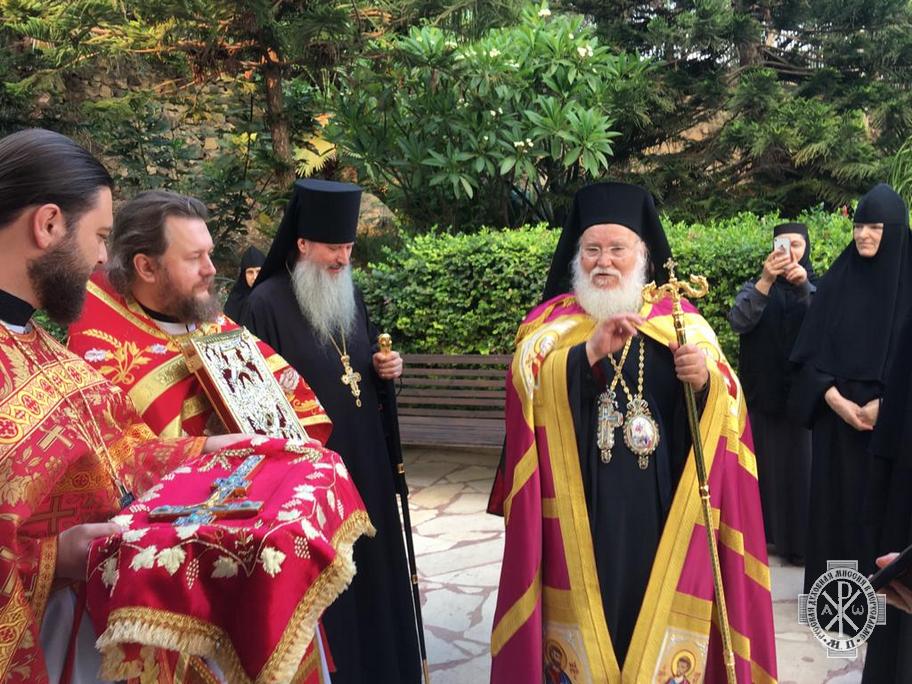 Metochion of Russian Ecclesiastical Mission in Magdala celebrates its patronal feast