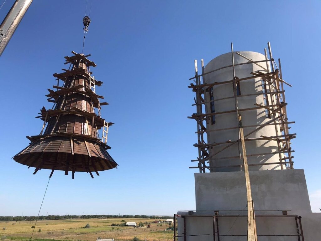 Ένας ιστορικός ναός ανεγείρεται στη Μολδαβία