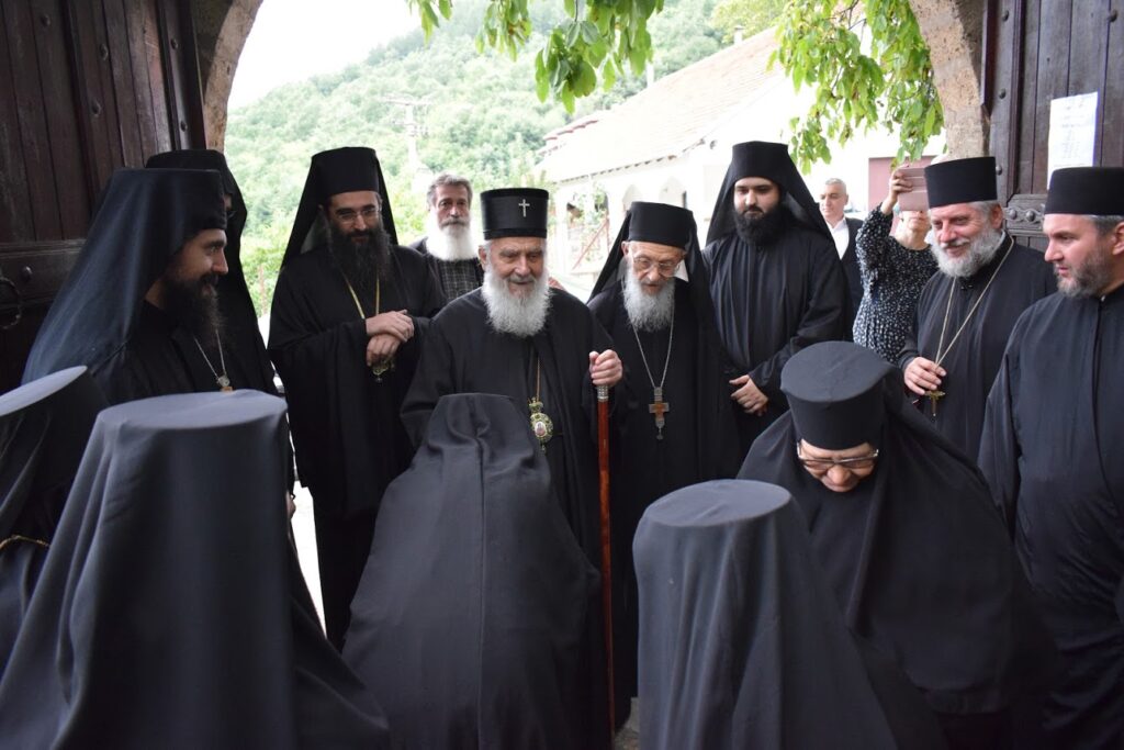 Transfiguration of our Lord celebrated in the monastery of Lipovac