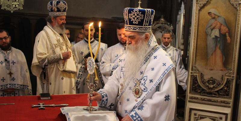 Feast of the Dormition of the Mother of God in the Cathedral in Novi Sad
