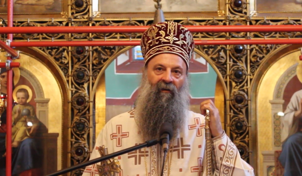 Metrolitan Porfirije: Let us crucify our logic with Christ