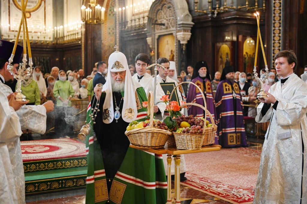 Η εορτή της Μεταμορφώσεως του Σωτήρος στη Μόσχα