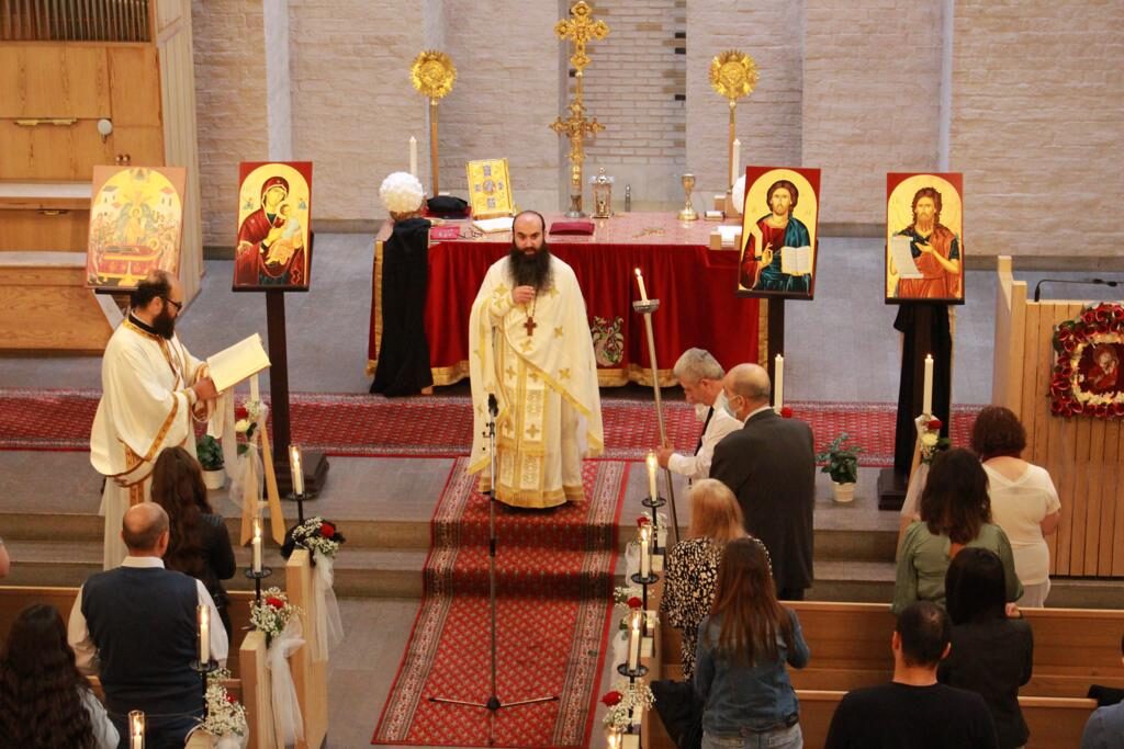 The first Divine Liturgy was celebrated in Our Lady of Antioch Church in Södertälje – Sweden