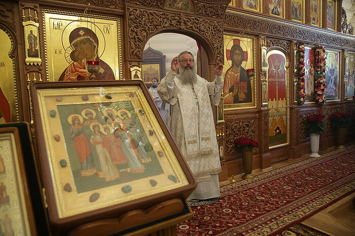 ROYAL PASSION-BEARERS MONASTERY, BUILT ON SITE OF DISPOSAL OF THEIR BODIES, CELEBRATES 20TH ANNIVERSARY OF FOUNDING