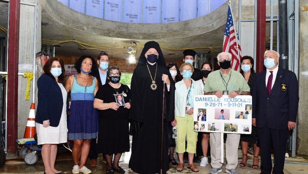 Archbishop Elpidophoros Presides at a Memorial Service with Families of those Orthodox Christians who Perished on September 11, 2001 at St. Nicholas Greek Orthodox Church and National Shrine at the World Trade Center