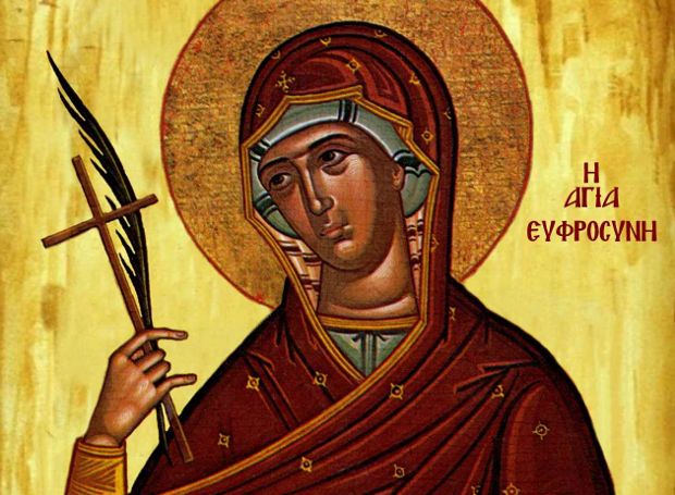 Feast day of Euphrosyne of Alexandria