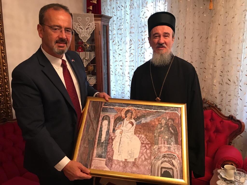 US envoy in Serbia visits historic Mileševa monastery