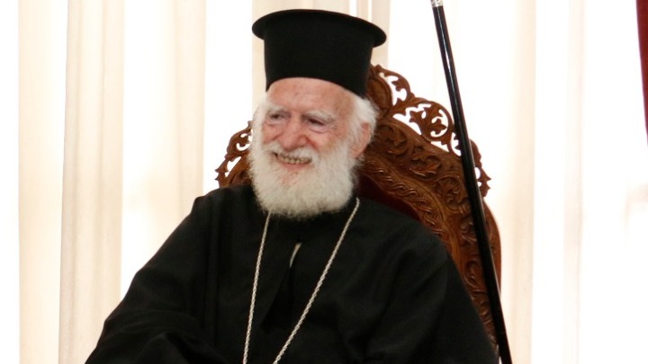 Archbishop of Crete hospitalized in intensive care