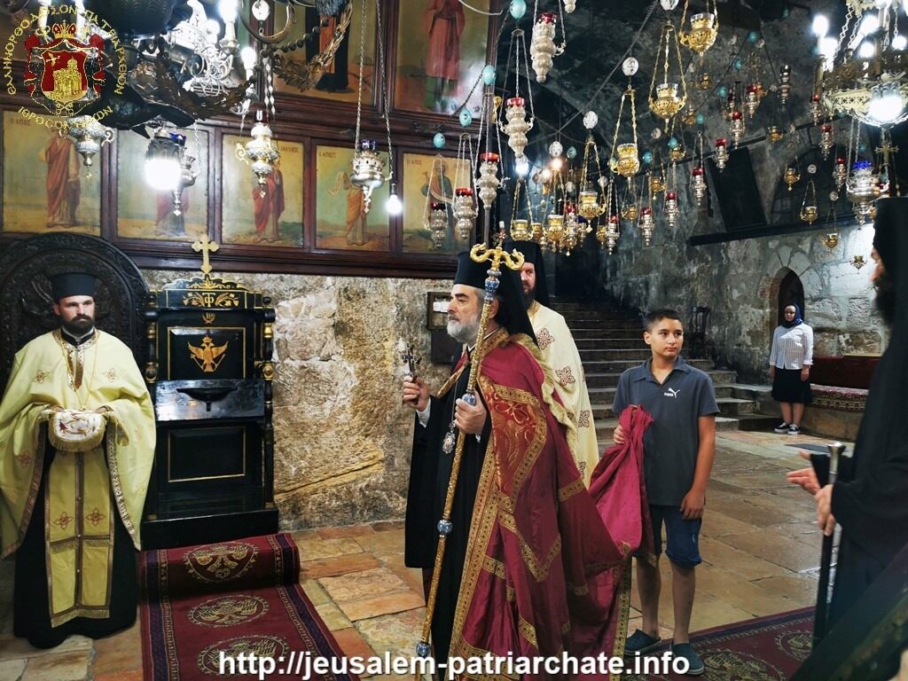 The Patriarchate of Jerusalem celebrated the Feast of the Nativity of our Most Holy Lady Theotokos