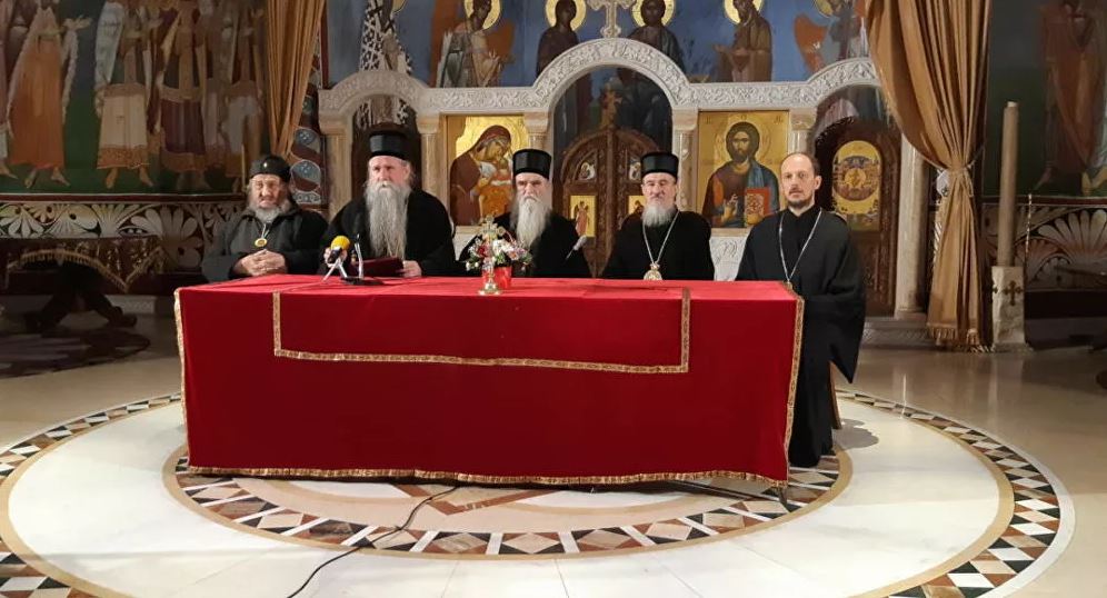 Serbian Orthodox hierarchs of Montenegro express gratitude to citizens over support in the face of state persecution