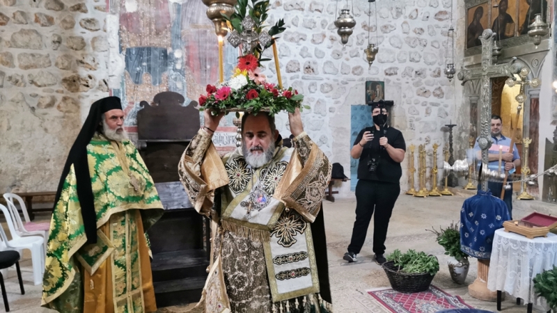 Feast of the Exaltation of Holy Cross celebrated at eponymous monastery in new West Jerusalem
