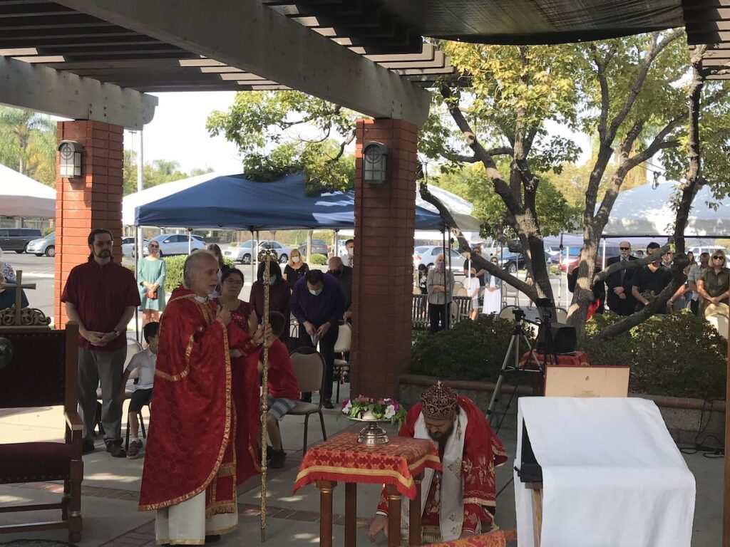 Exaltation of the Cross, Hierarchical Divine Liturgy in Alhambra, California