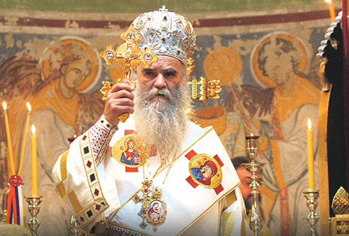 METROPOLITAN AMFILOHIJE OF MONTENEGRO TESTS POSITIVE FOR COVID