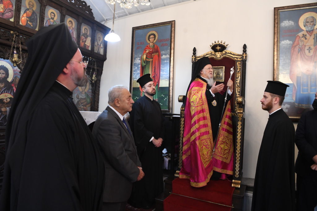 Ecumenical Patriarch officiates at service on eve of feast day of St. John of Rilas