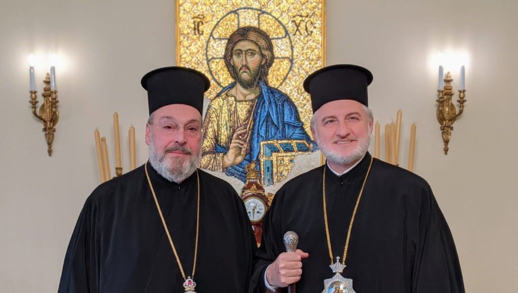 Archbishop Elpidophoros Meets With Metropolitan Evangelos of Sardes