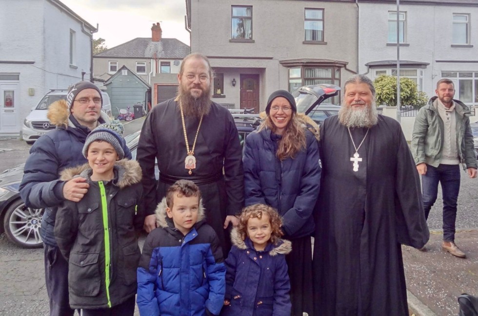 Bishop Irenei Celebrates the Patronal Feastday of the Parish of St John the Wonderworker in Belfast, Northern Ireland
