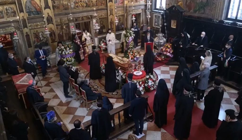 Reposed Metropolitan of Italy Gennadios laid to rest