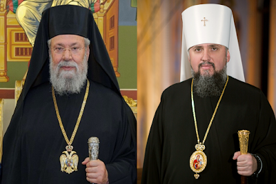 The Primates of the Cypriot and Ukrainian Churches had a telephone conversation