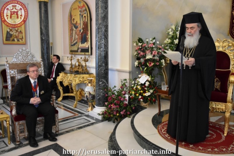 Anniversary of Jerusalem Patriarch’s enthronement