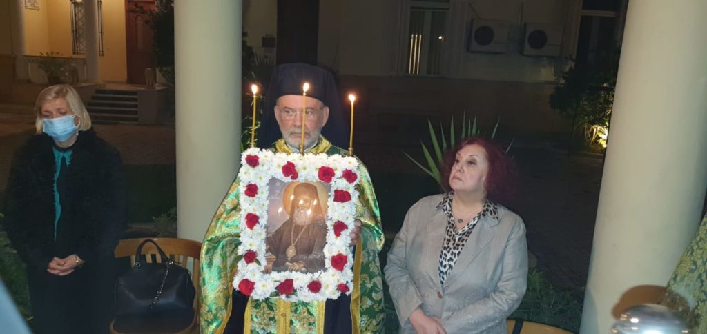 The memory of the saint was celebrated by the Patriarchate of Alexandria at the Patriarchal Vicariate