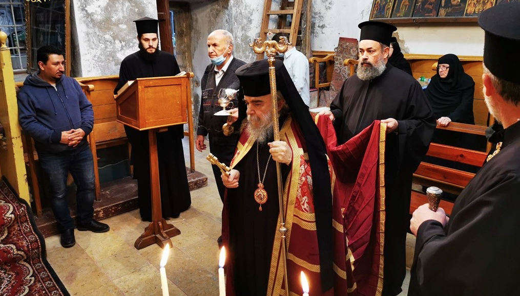 The Memorial Service for the Patriarchs of Jerusalem at the Forty Martyrs’ chapel