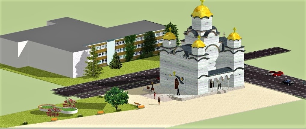 East Sarajevo: The Cathedral Church of Christ the Savior is to be built