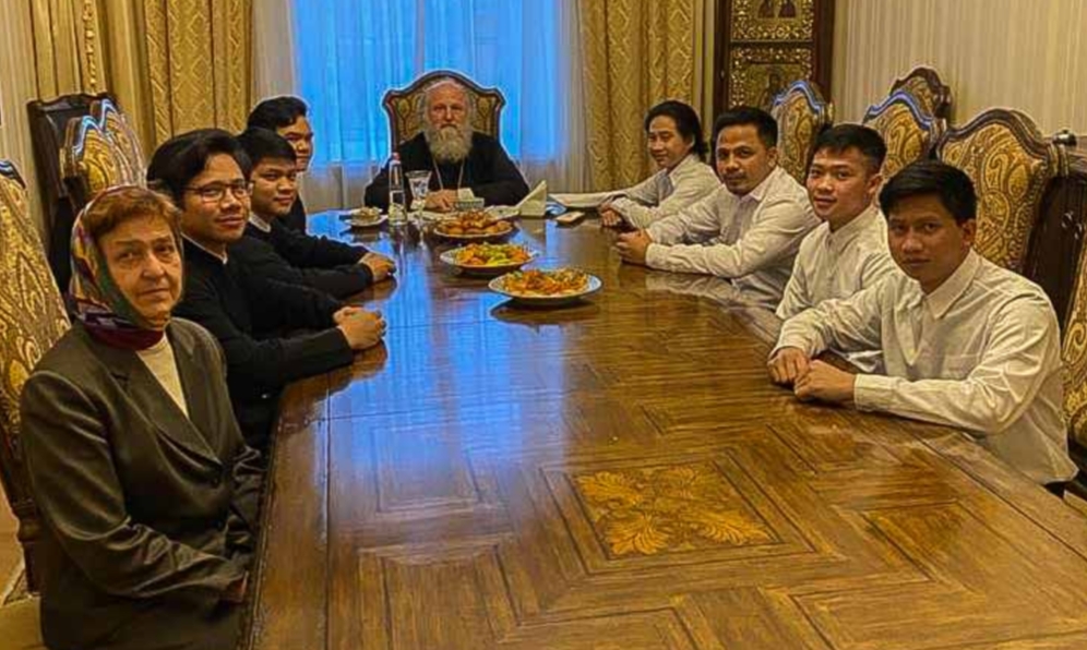 METROPOLITAN PAVEL OF MANILA AND HANOI MET WITH STUDENTS OF THE SAINT PETERSBURG THEOLOGICAL ACADEMY