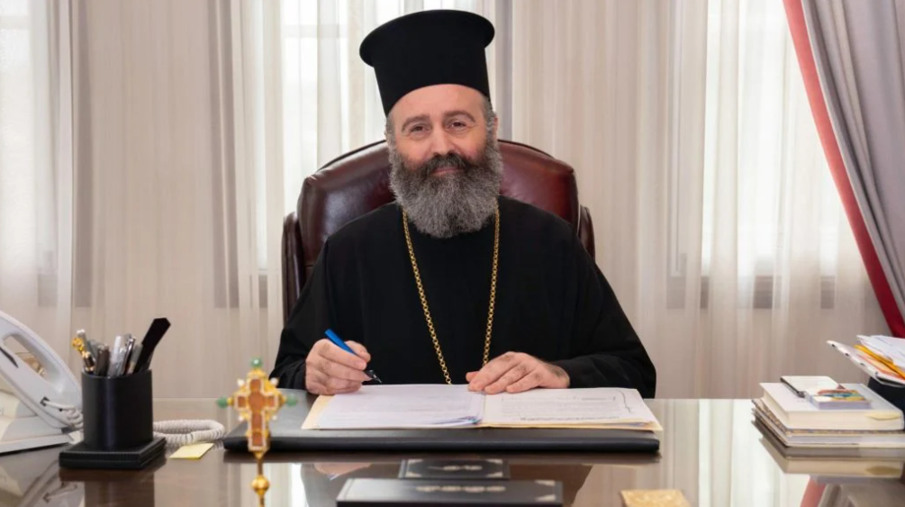Archbishop Makarios’ letter to LaTrobe University Chancellor John Brumby about the proposed cancellation of Modern Greek Studies