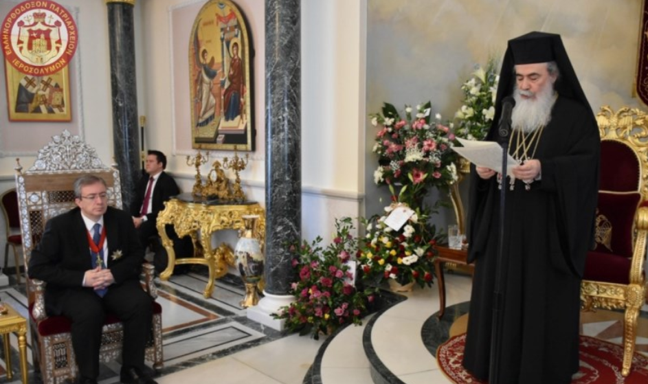 THE 15-YEAR ENTHRONEMENT ANNIVERSARY OF HIS BEATITUDE THE PATRIARCH OF JERUSALEM THEOPHILOS III