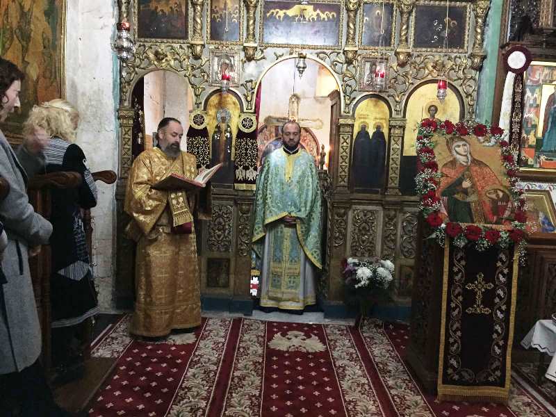 THE FEASTS OF THE HOLY GREAT MARTYR BARBARA AND OF SAINT JOHN DAMASCENE AT THE PATRIARCHATE