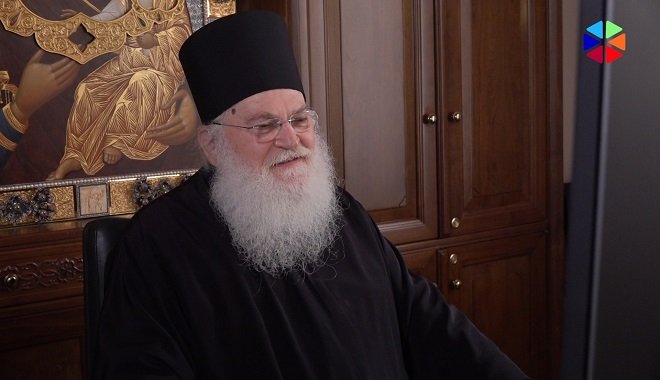 1st eSynaxis from Mount Athos with Elder Ephraim and Russian Speaking Faithful