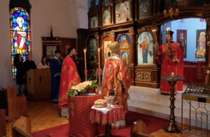 The Serbian Orthodox Church in Columbus celebrated its patron Saint Stephan of Dechani