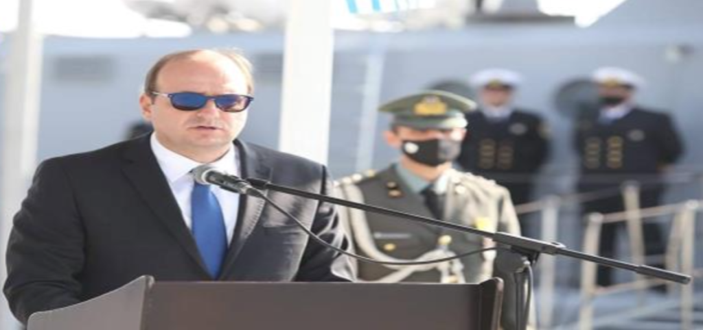 Cypriot Defence Minister attends Saint Nicholas Day celebrations at ”Evangelos Florakis” Naval Base
