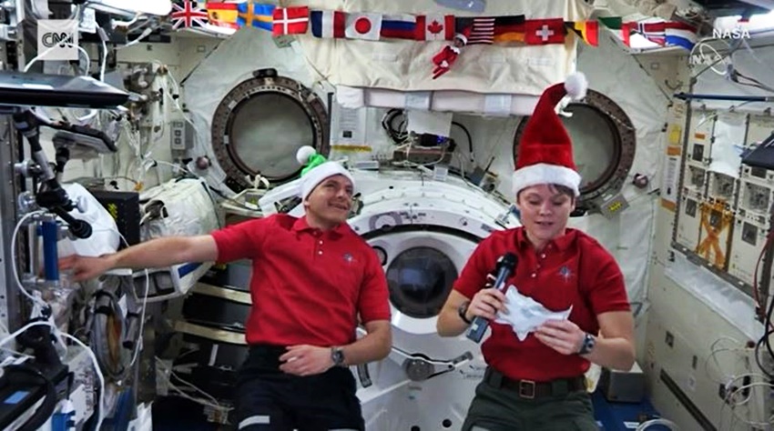 «Οι ουρανοί διηγούνται δόξαν Θεού»: Χριστούγεννα στο Διάστημα