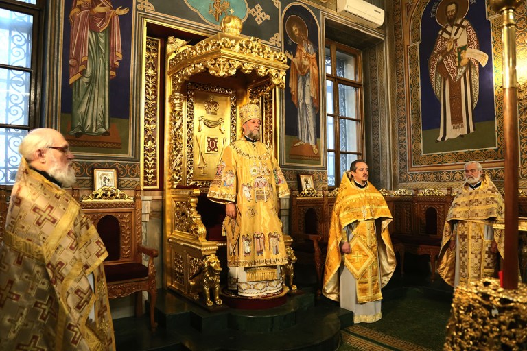 Metropolitan Vladimir of Chisinau and all Moldova celebrated the Divine Liturgy in the Nativity of the Lord Cathedral on the 26th Sunday after Pentecost