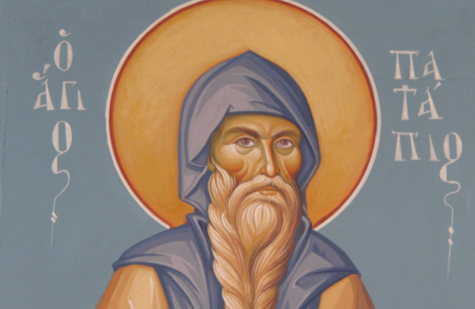 Feast day of St. Patapius, the Righteous of Thebes