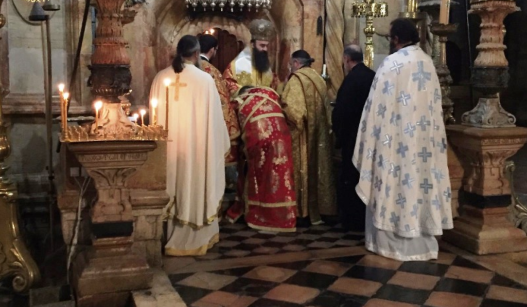 Deacon’s ordination at the Jerusalem Patriarchate