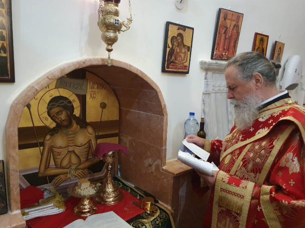 The Patriarchate of Jerusalem celebrated the feast of Saint Modestos, Patriarch of Jerusalem