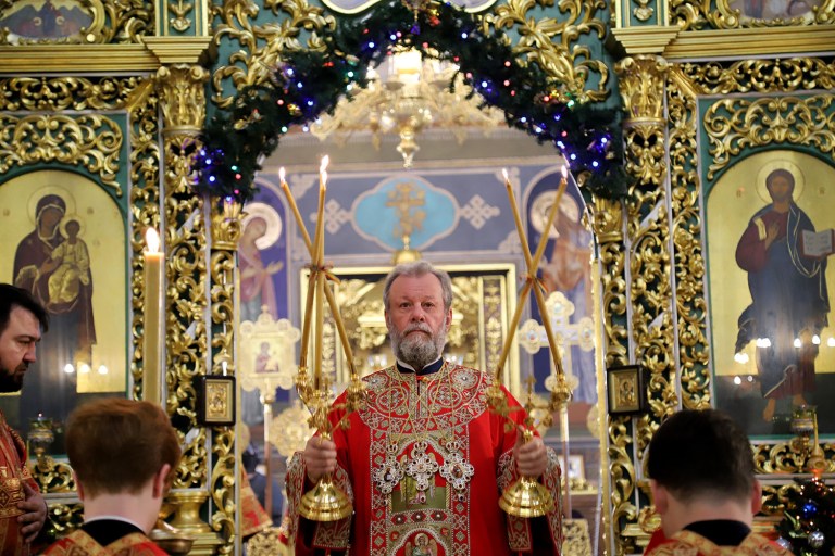Sunday after the Nativity of the Lord, at the Metropolitan cathedral in Chisinau