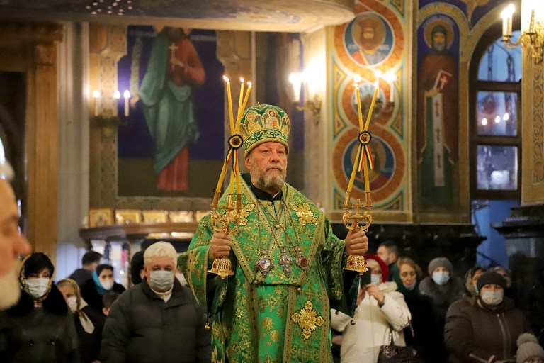 Metropolitan Vladimir of Chisinau and all Moldova celebrated the Divine Liturgy in the Nativity of the Lord Cathedral on the Sunday of Forefathers