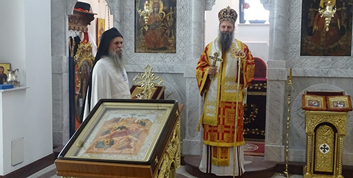 Saint Dositej the Confessor celebrated in Zagreb, Croatia