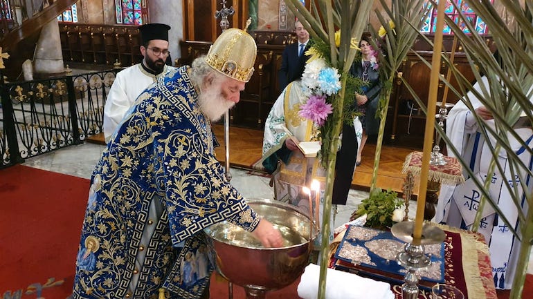 ნათლისღების დღესასწაული ალექსანდრიის საპატრიარქოში [ფოტო]