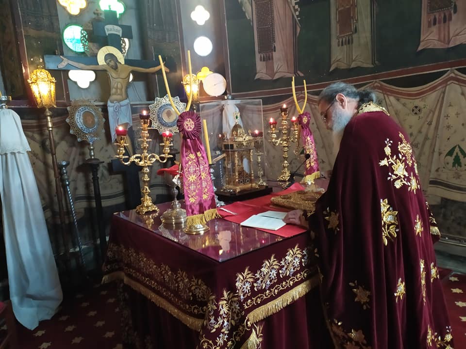 Ο Επίσκοπος Ευρίπου προεξήρχε στις εορταστικές ακολουθίες