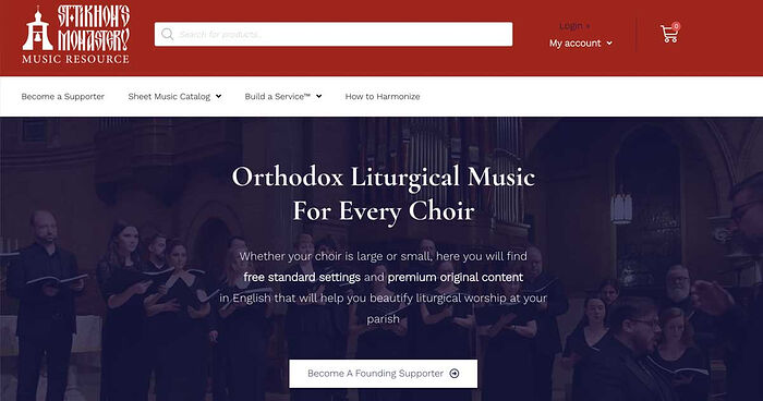 ST. TIKHON’S MONASTERY LAUNCHES COMPREHENSIVE LITURGICAL MUSIC RESOURCE