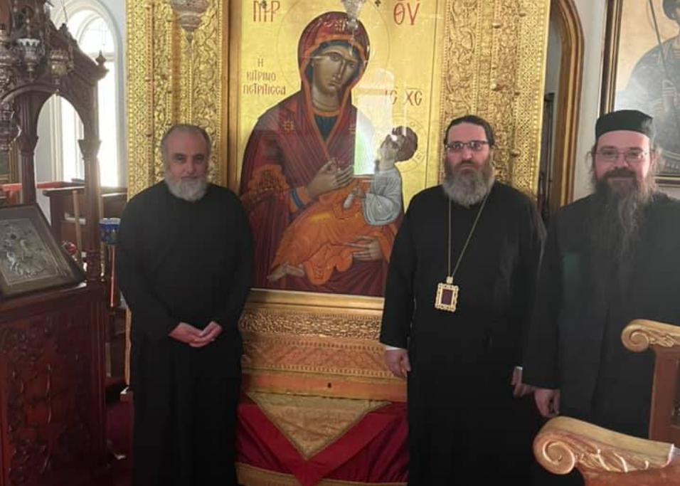 Greek Orthodox Archdiocese of Australia – Archdiocesan District of Perth: His Grace Bishop Elpidios of Kyaneon visited the Holy Monastery of St George, Yellow Rock, Springwood, NSW