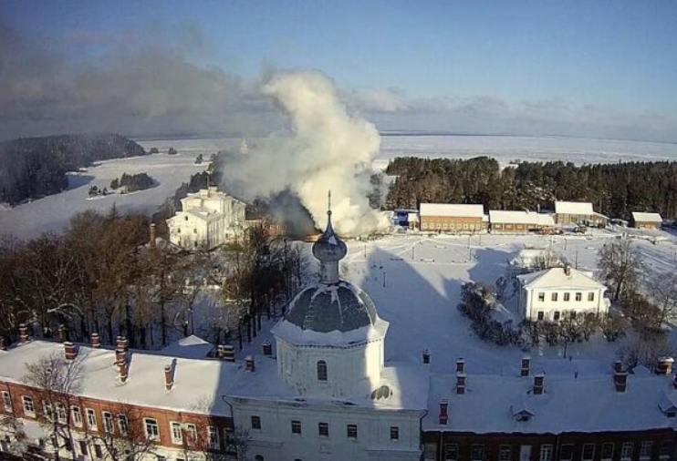 Fire at Valaam monastery extinguished, no casualties
