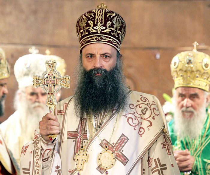 Patriarch Kirill congratulates Metropolitan Porfirije on his election to the Serbian Patriarchal See