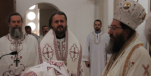 Bishop Justin and Maxim celebrated in Saint Sava church in Kraljevo