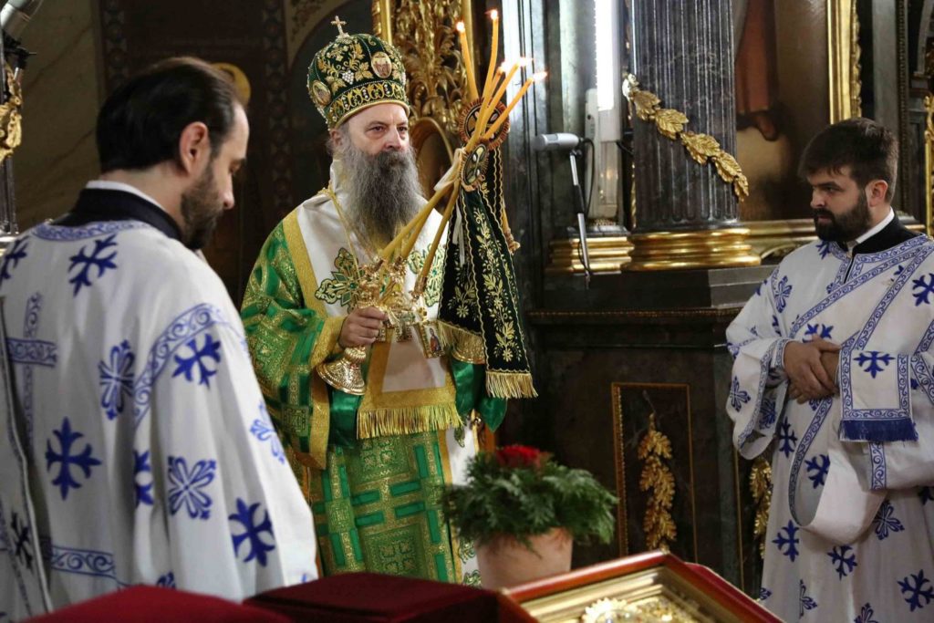 Patriarch Porfirije: Man cannot draw his life from transcience, but exclusively from communion with God