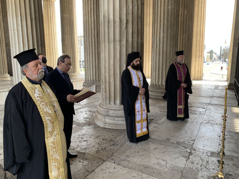 Μόναχο: Τίμησαν την μνήμη του Οικουμενικού Πατριάρχη Γρηγορίου Ε΄